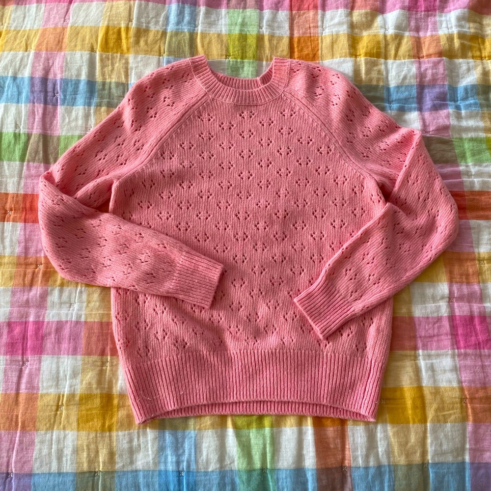 Lucky Brand Pink Knit Sweater